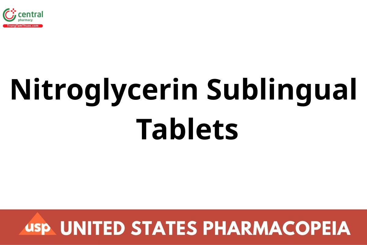 Nitroglycerin Sublingual Tablets