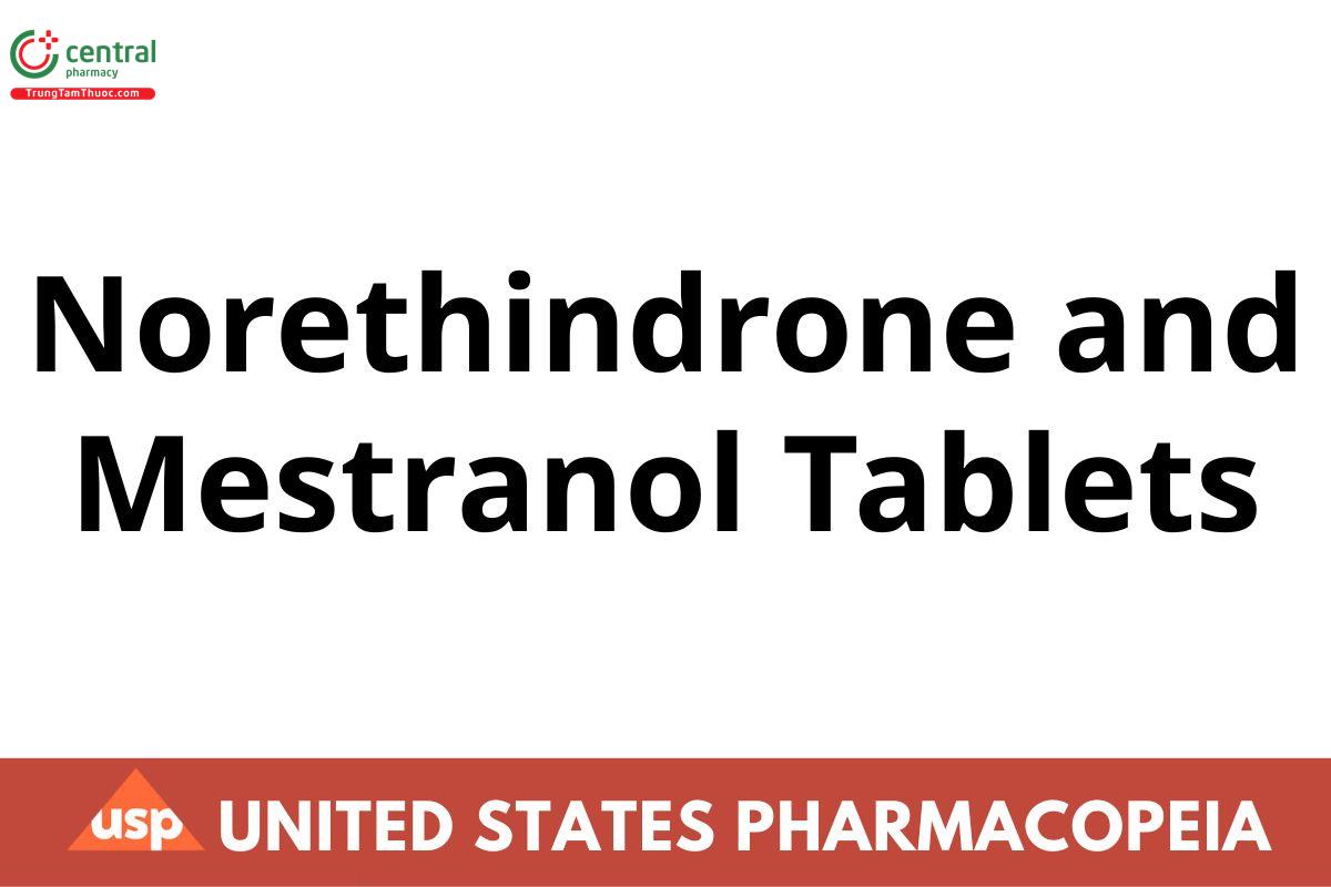 Norethindrone and Mestranol Tablets