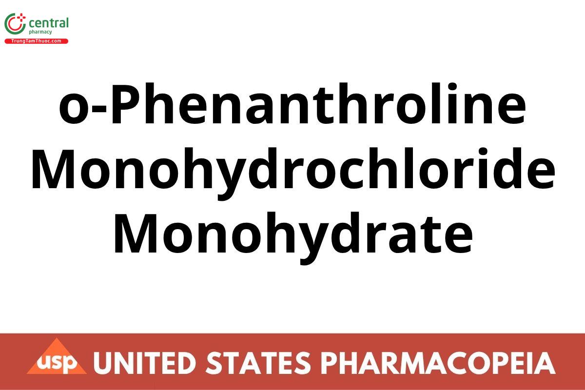 o-Phenanthroline Monohydrochloride Monohydrate