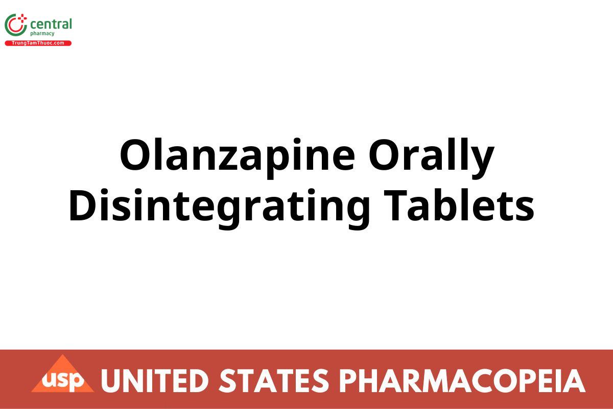 Olanzapine Orally Disintegrating Tablets 