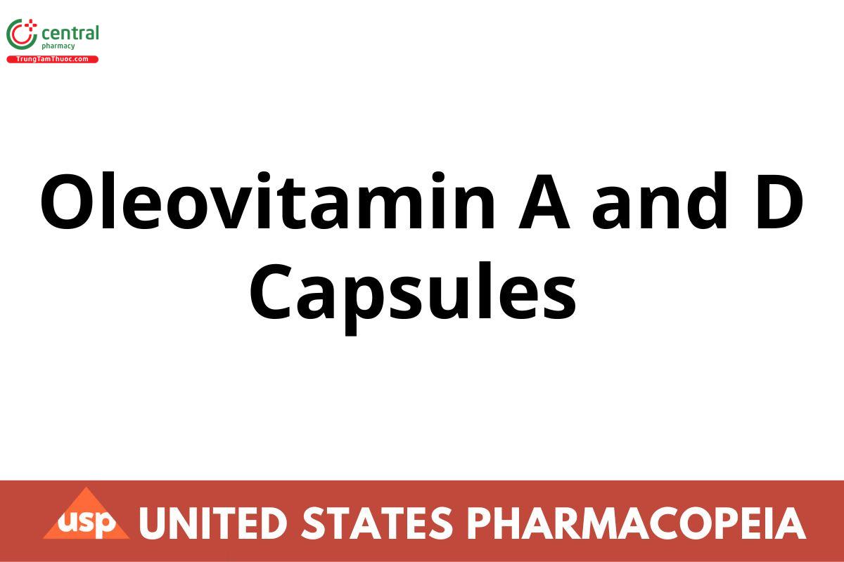 Oleovitamin A and D Capsules 