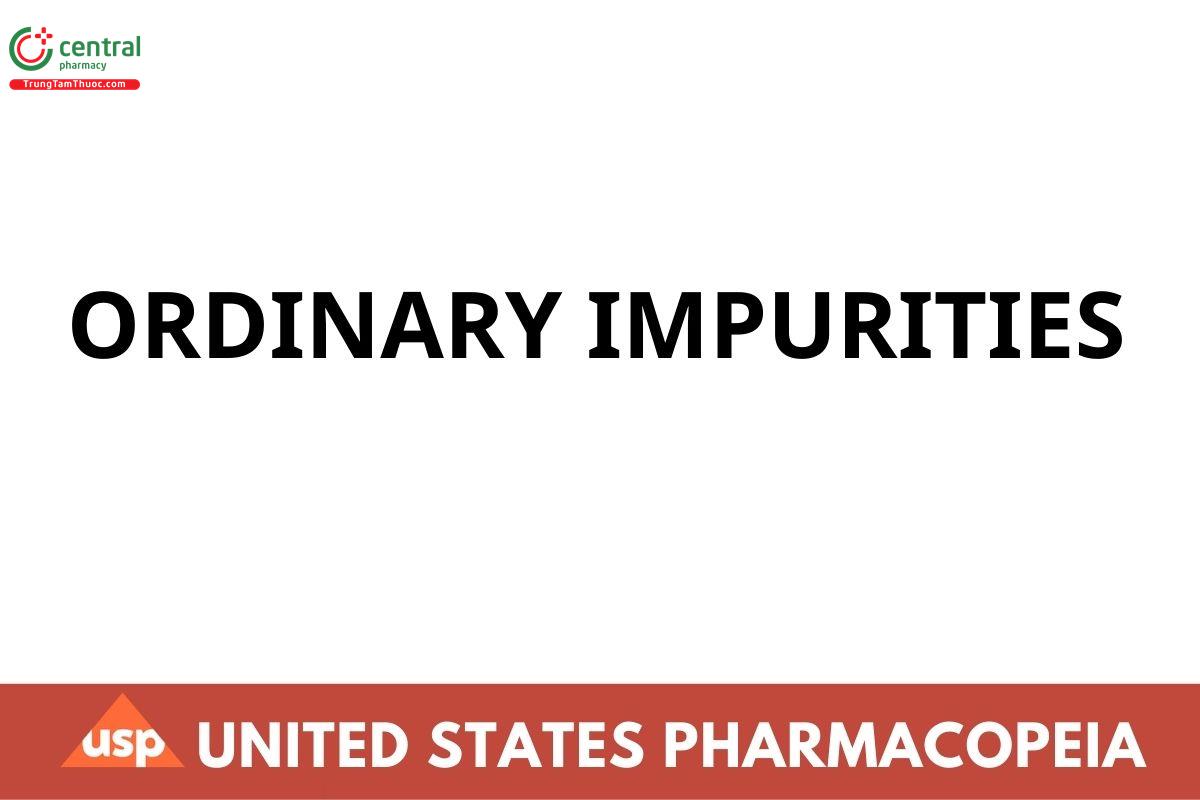 ORDINARY IMPURITIES