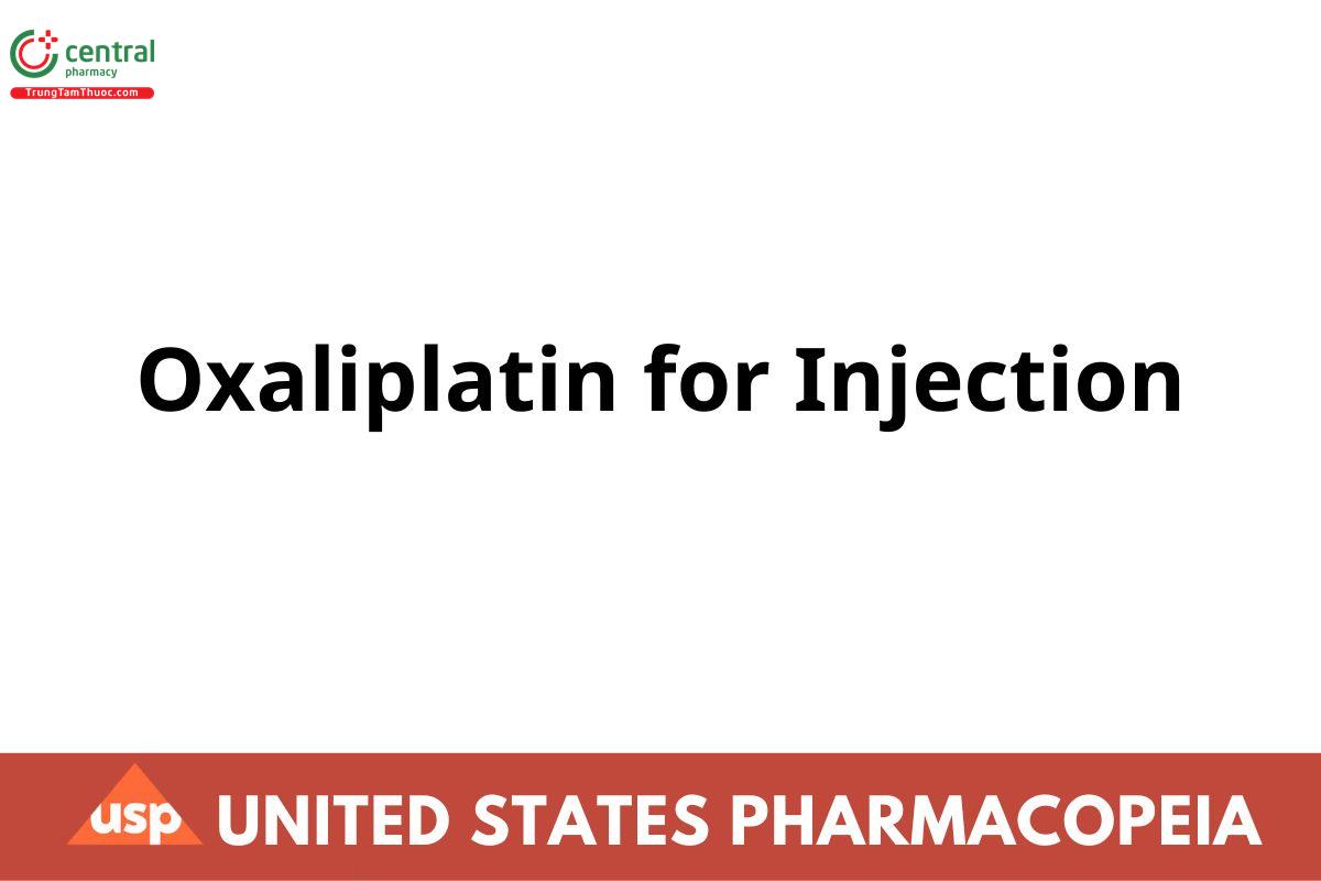 Oxaliplatin for Injection