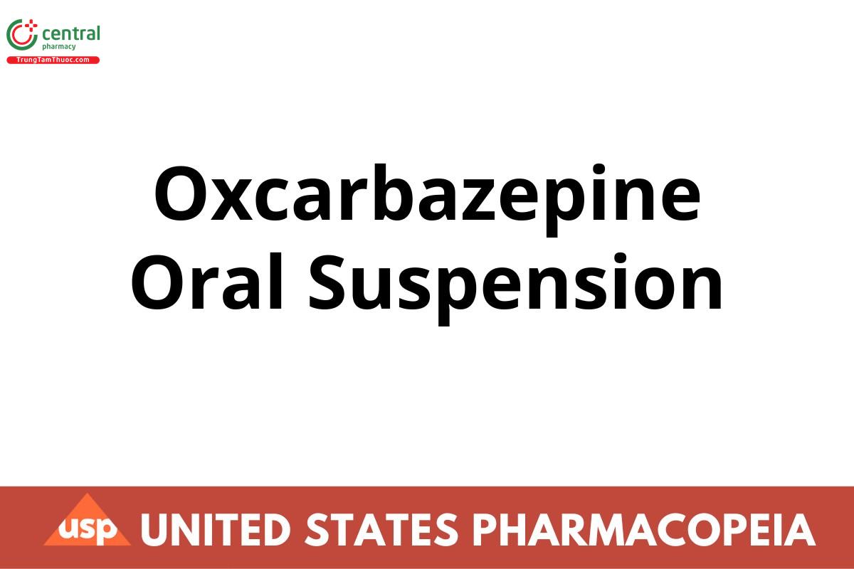 Oxcarbazepine Oral Suspension