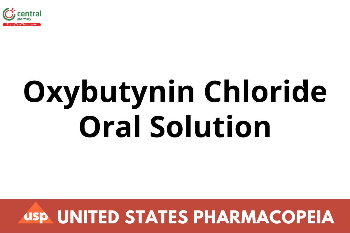 Oxybutynin Chloride Oral Solution