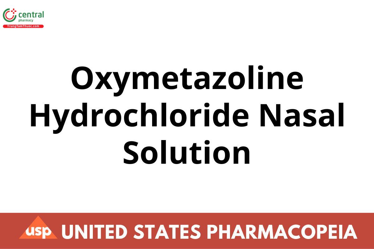 Oxymetazoline Hydrochloride Nasal Solution