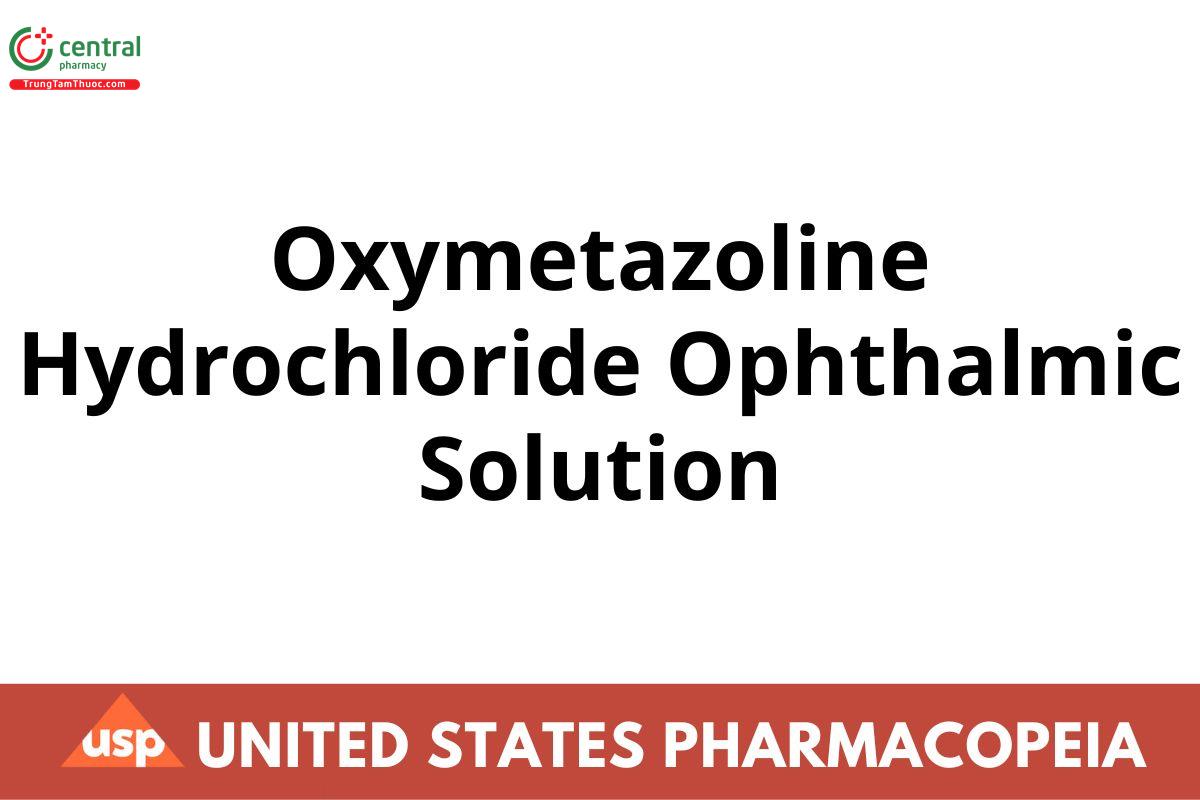 Oxymetazoline Hydrochloride Ophthalmic Solution