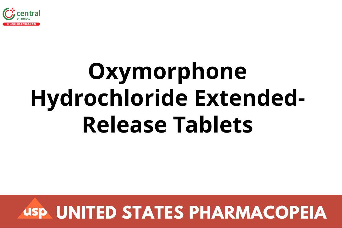 Oxymorphone Hydrochloride Extended-Release Tablets