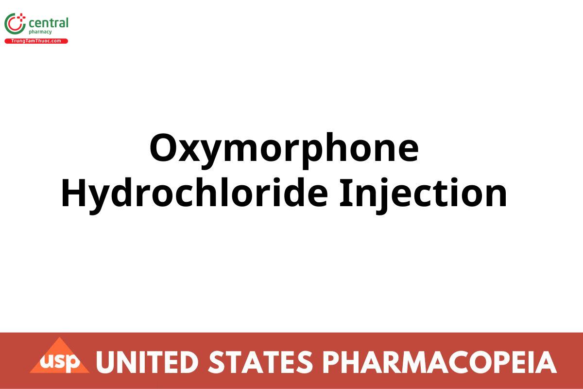 Oxymorphone Hydrochloride Injection