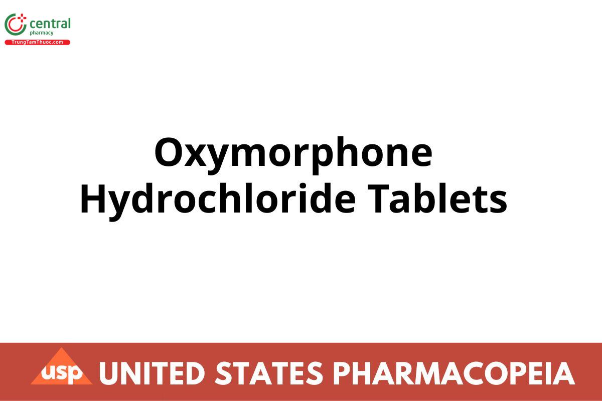 Oxymorphone Hydrochloride Tablets