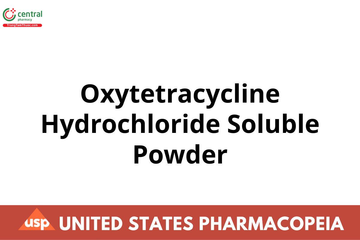 Oxytetracycline Hydrochloride Soluble Powder