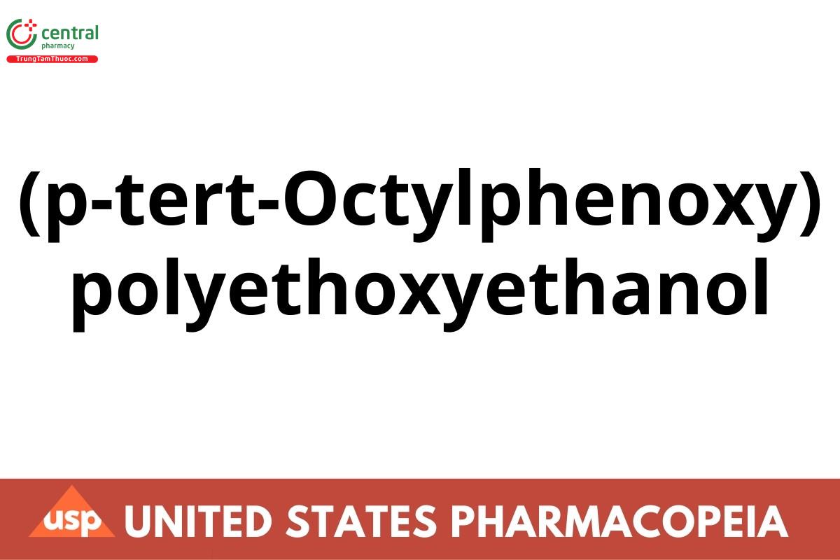 (p-tert-Octylphenoxy)polyethoxyethanol