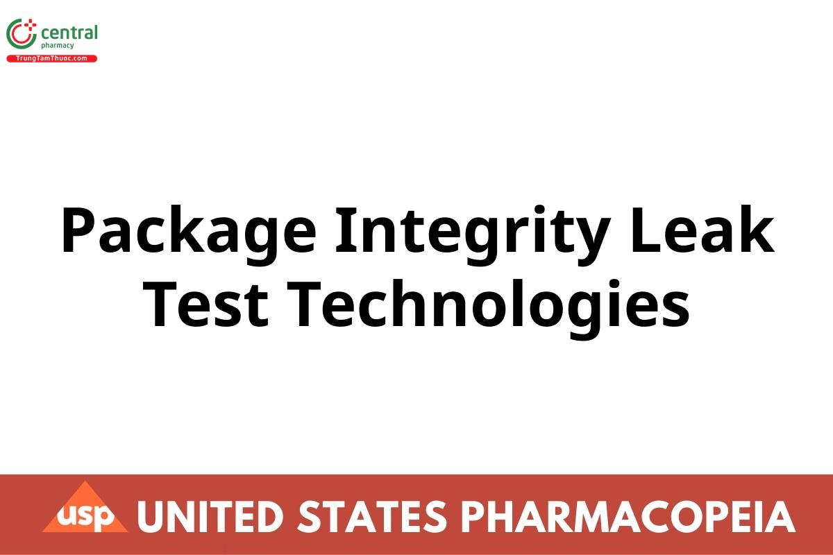 Package Integrity Leak Test Technologies
