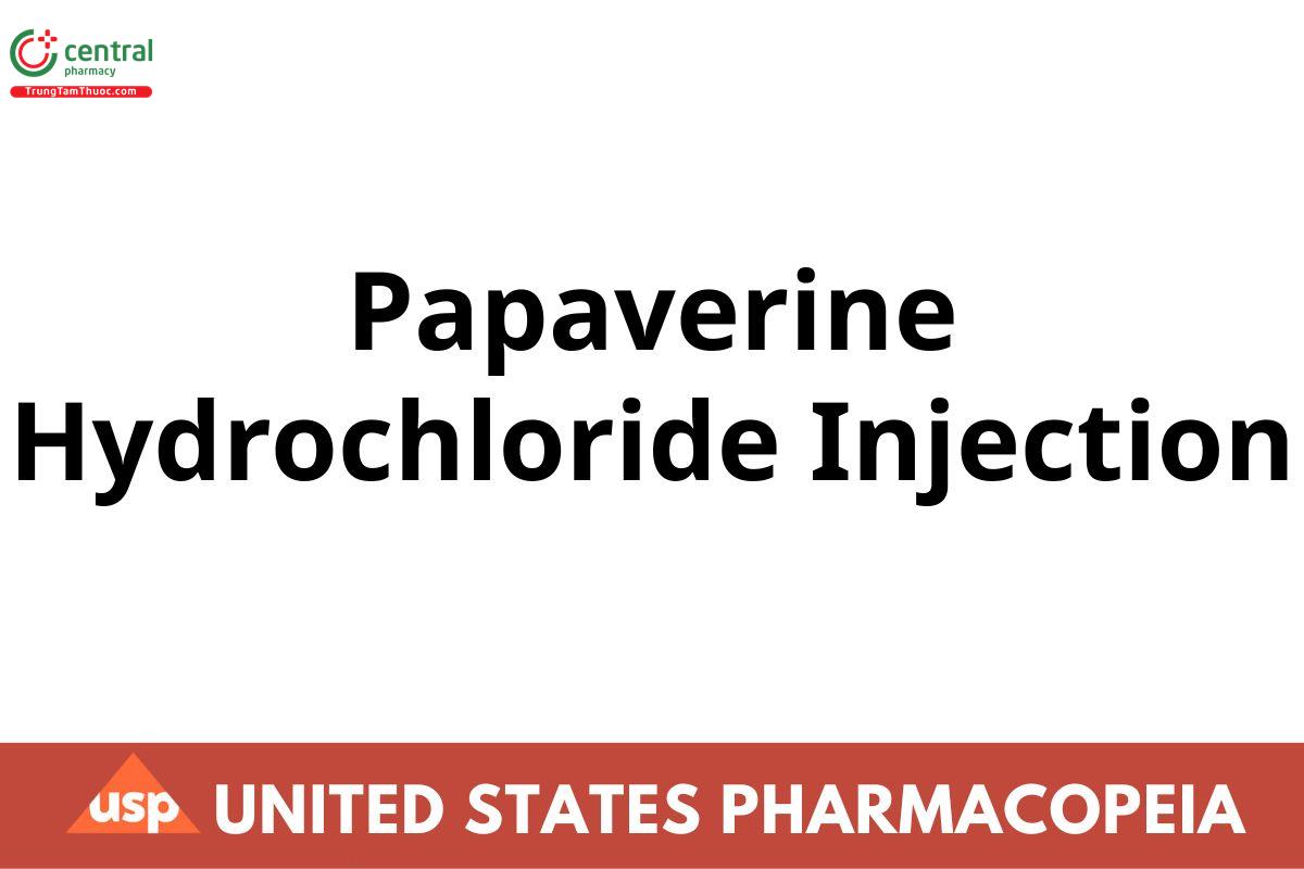 Papaverine Hydrochloride Injection