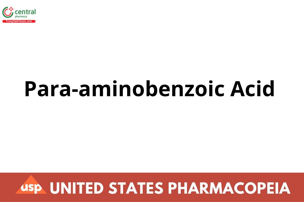 Para-aminobenzoic Acid