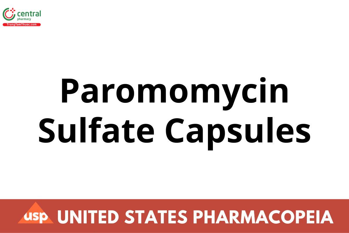 Paromomycin Sulfate Capsules