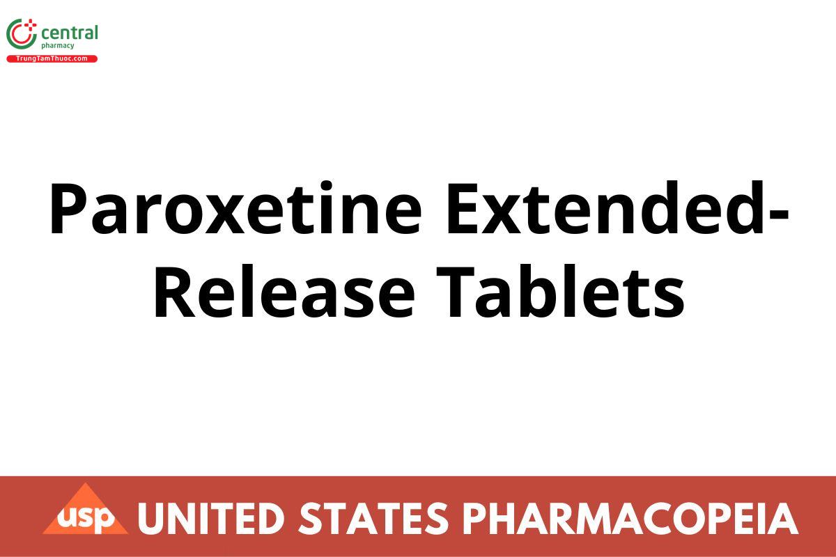Paroxetine Extended-Release Tablets