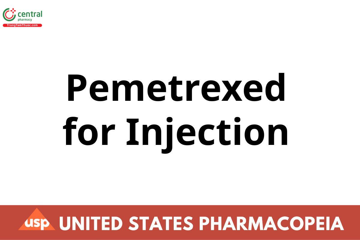 Pemetrexed for Injection