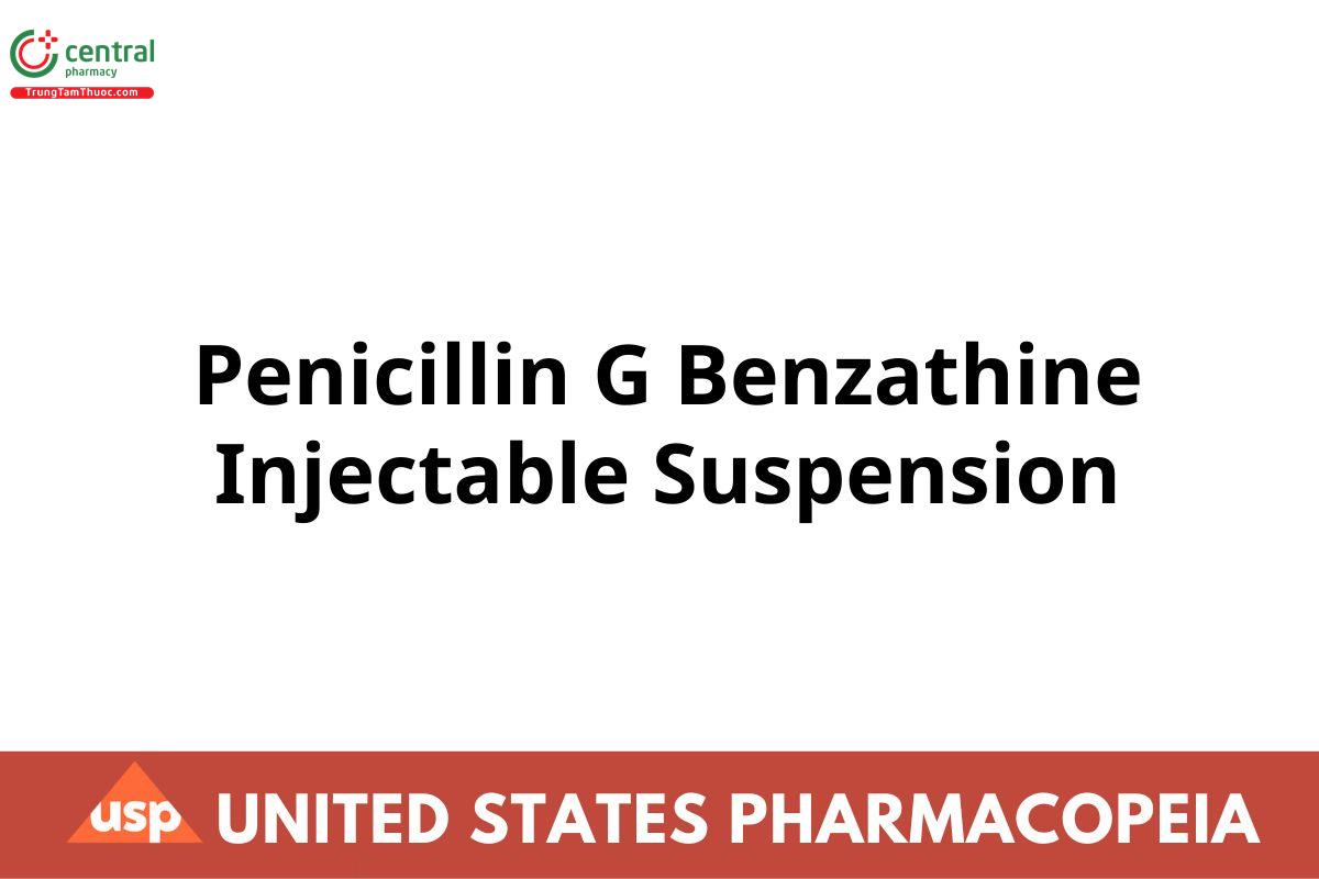 Penicillin G Benzathine Injectable Suspension