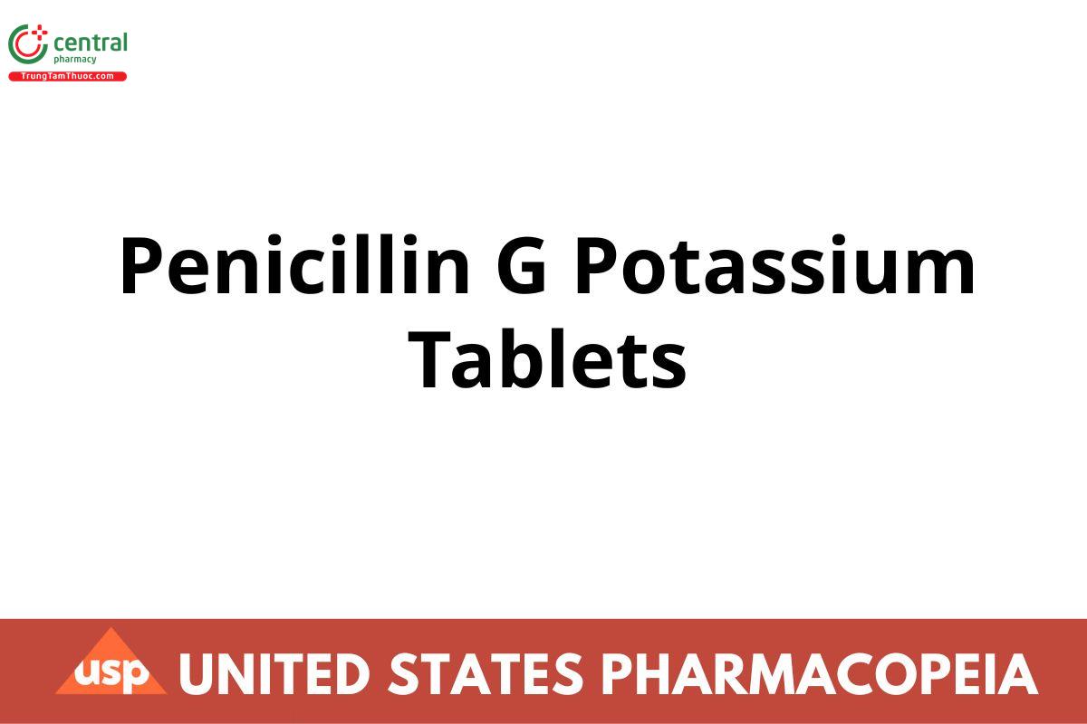Penicillin G Potassium Tablets