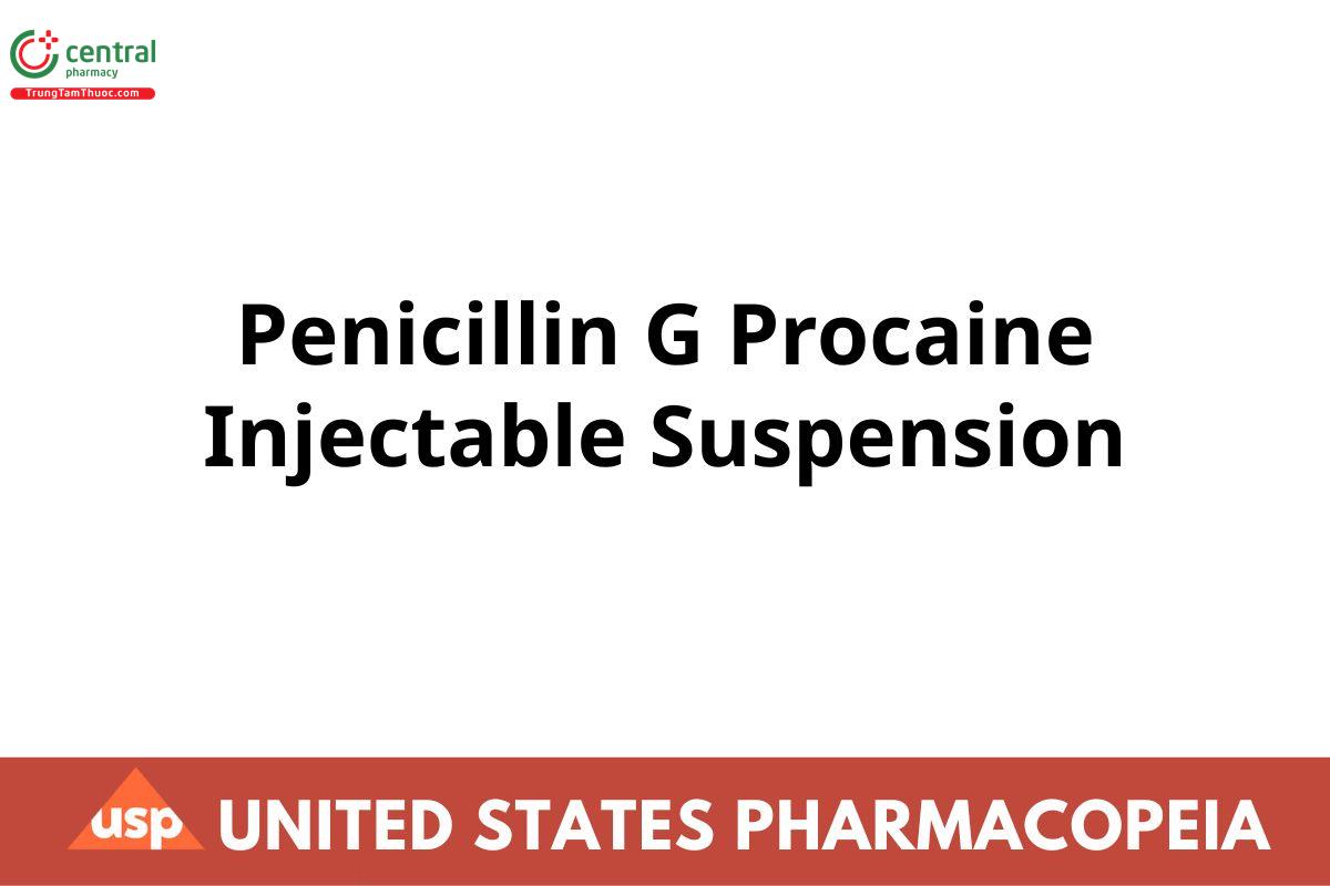 Penicillin G Procaine Injectable Suspension