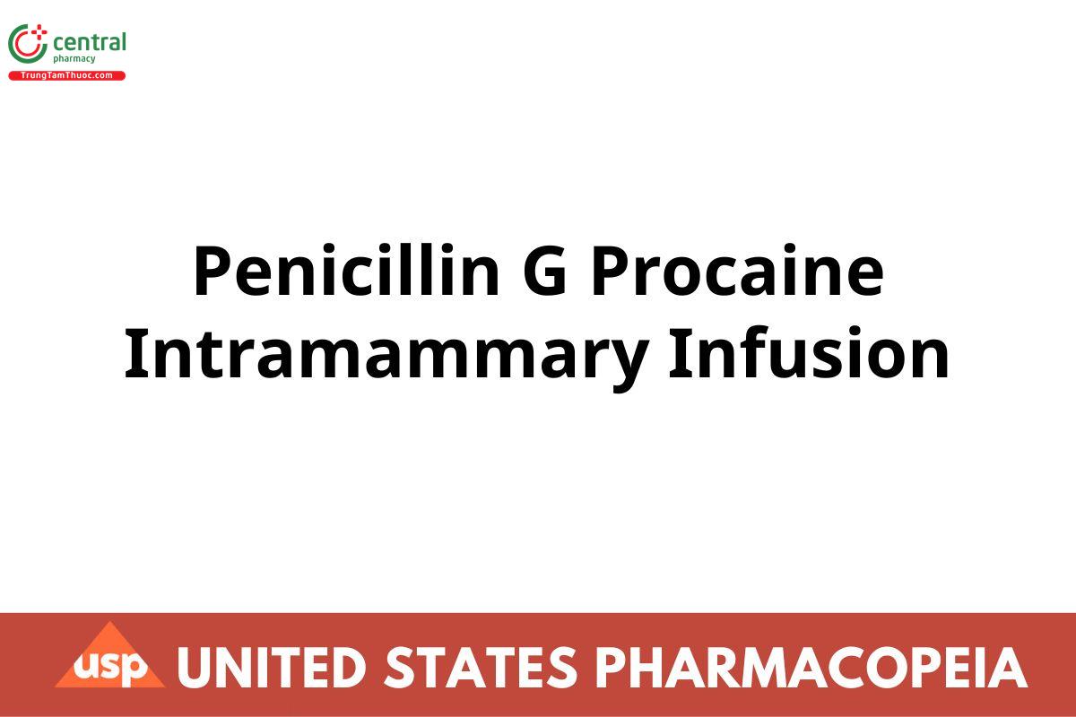 Penicillin G Procaine Intramammary Infusion