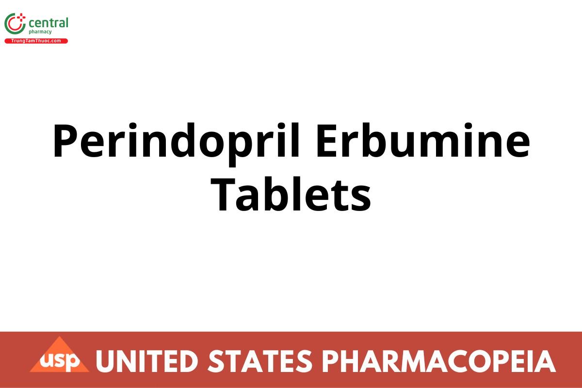 Perindopril Erbumine Tablets