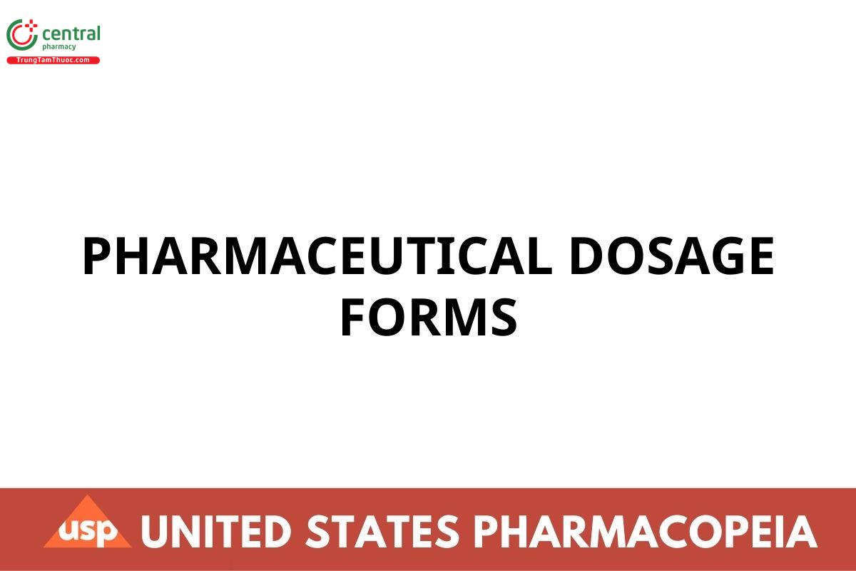 PHARMACEUTICAL DOSAGE FORMS