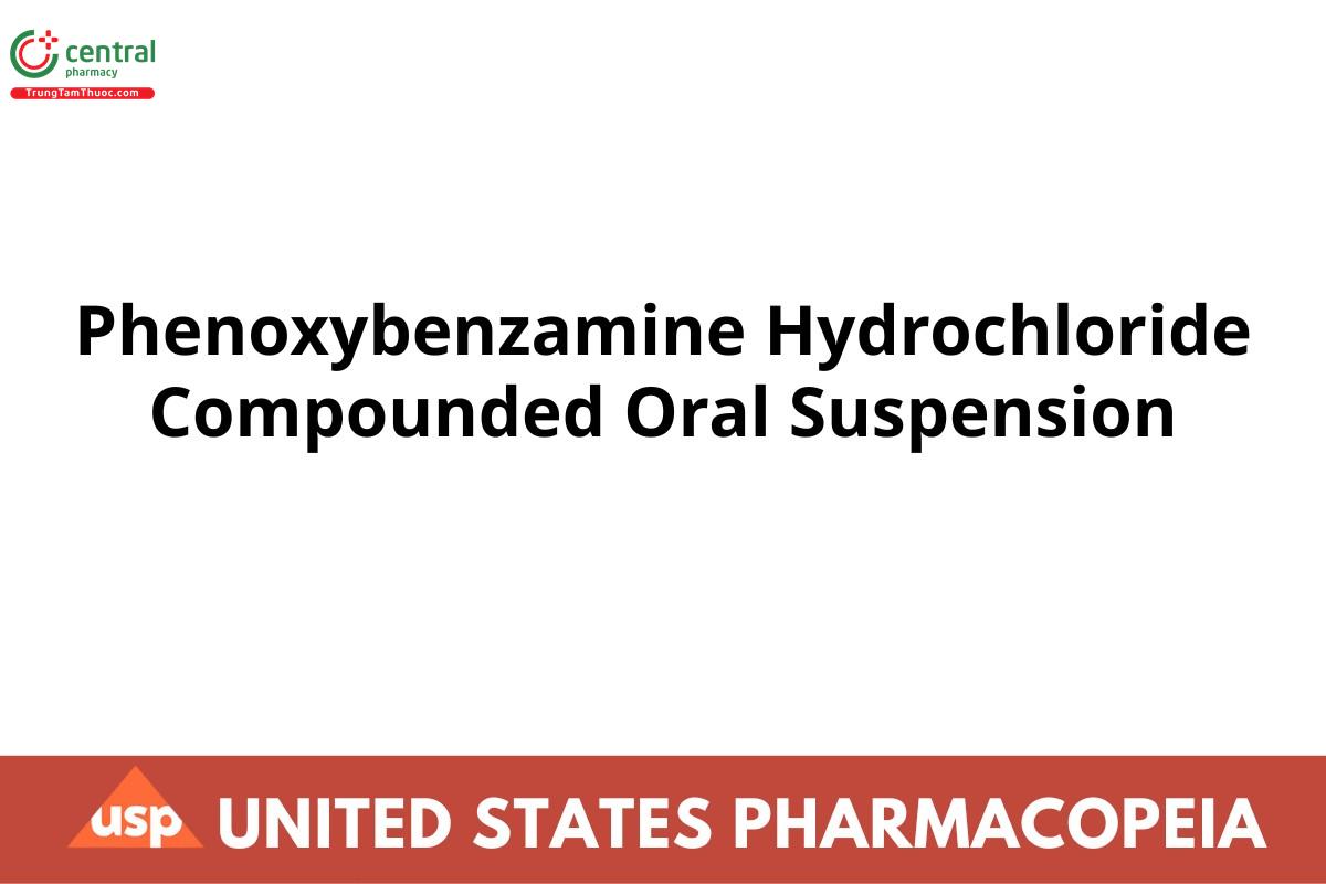 Phenoxybenzamine Hydrochloride Compounded Oral Suspension