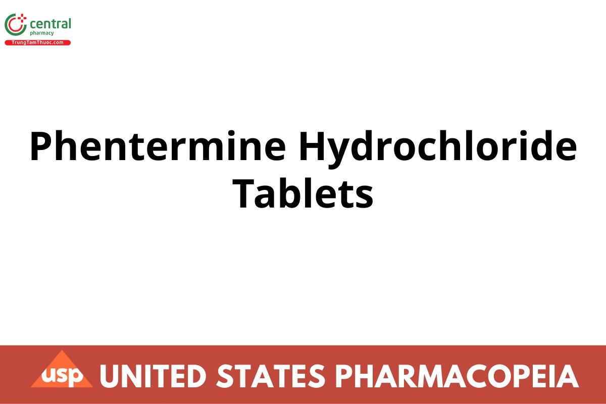 Phentermine Hydrochloride Tablets