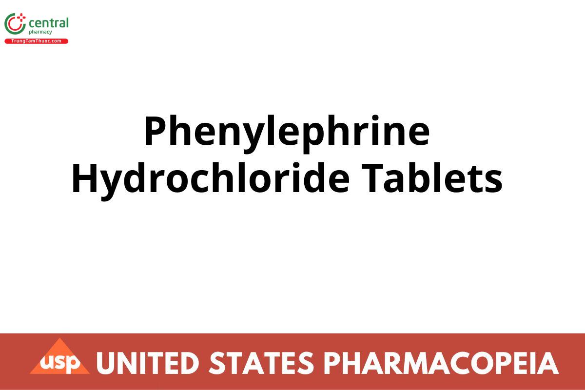 Phenylephrine Hydrochloride Tablets