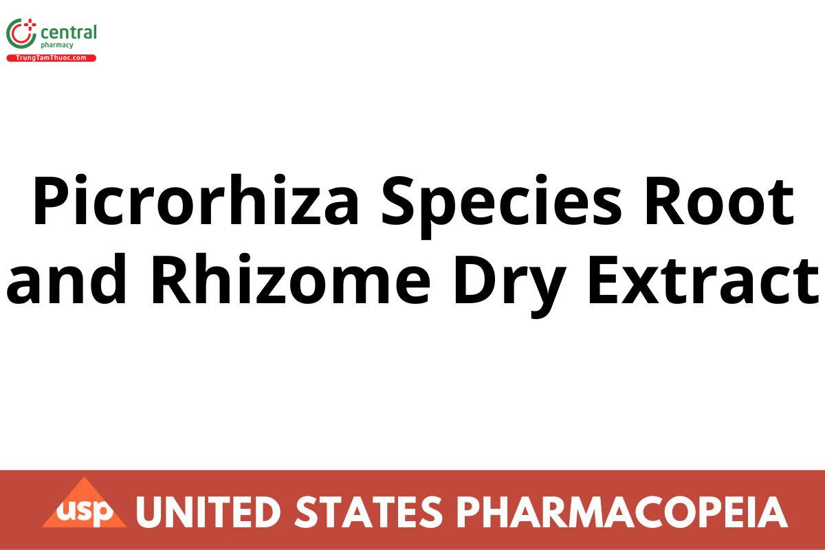 Picrorhiza Species Root and Rhizome Dry Extract