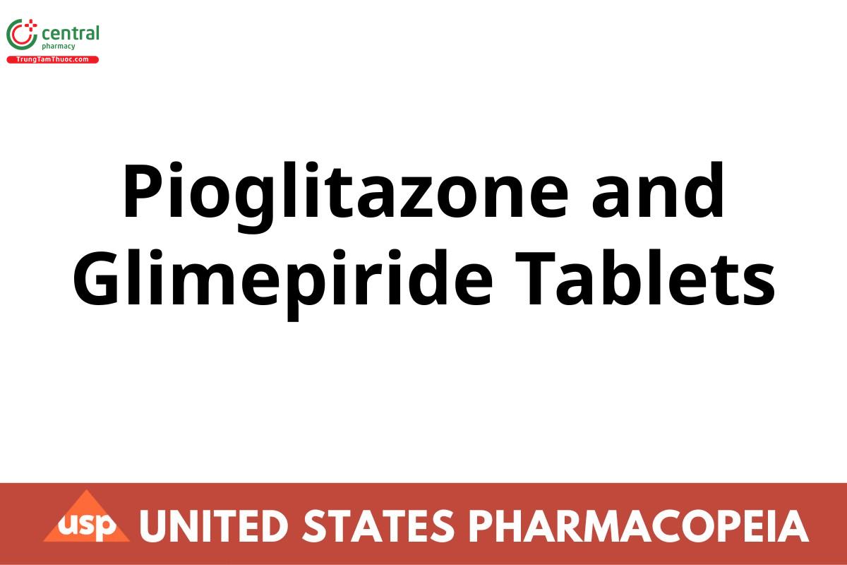 Pioglitazone and Glimepiride Tablets