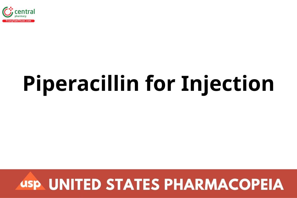 Piperacillin for Injection