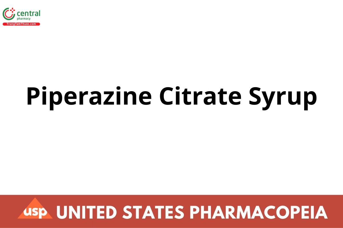 Piperazine Citrate Syrup