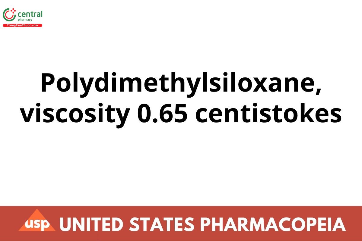 Polydimethylsiloxane, viscosity 0.65 centistokes