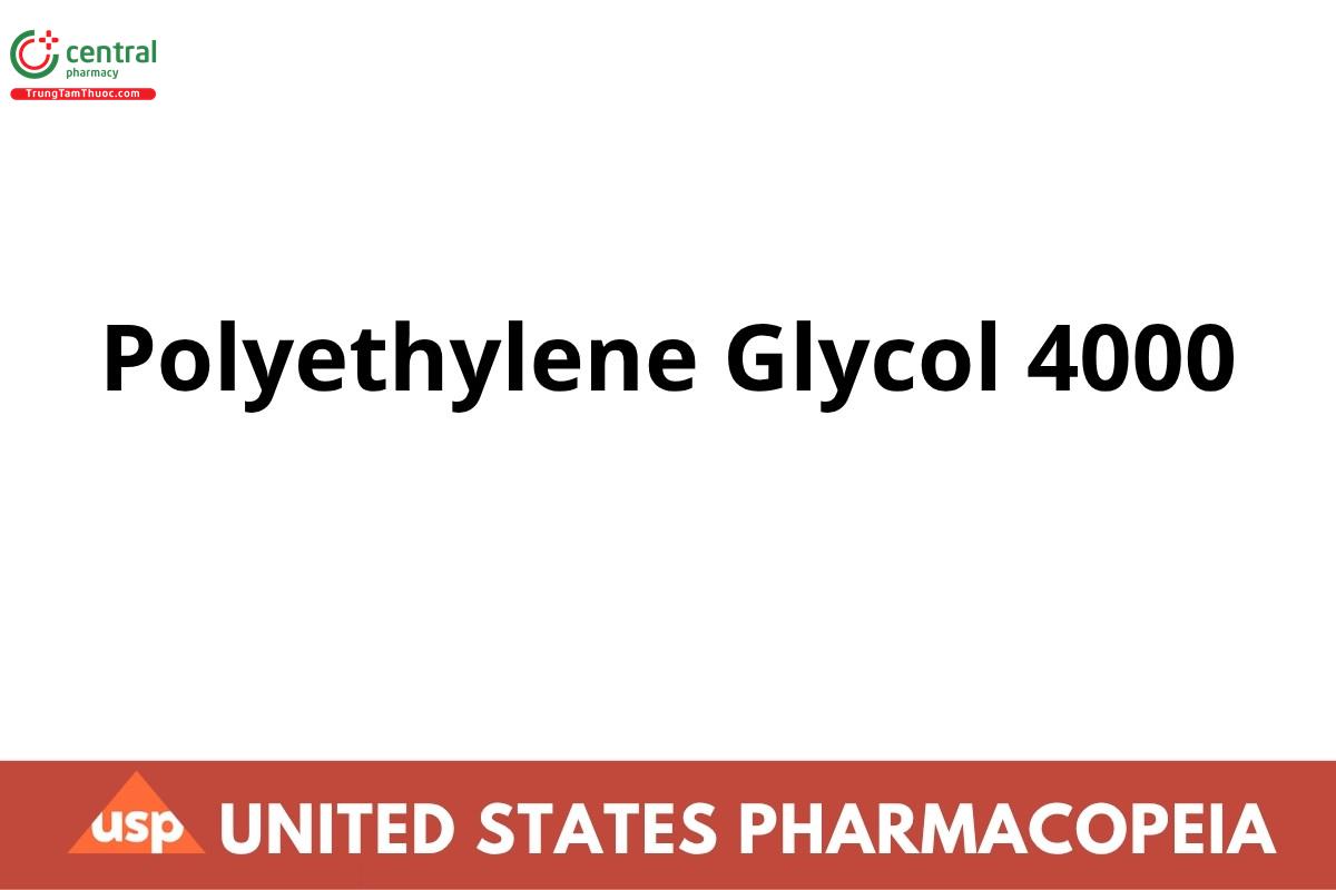 Polyethylene Glycol 4000