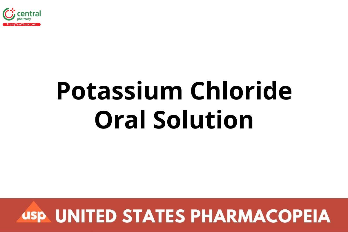 Potassium Chloride Oral Solution