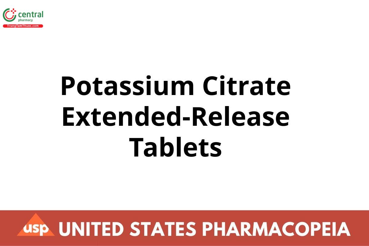 Potassium Citrate Extended-Release Tablets