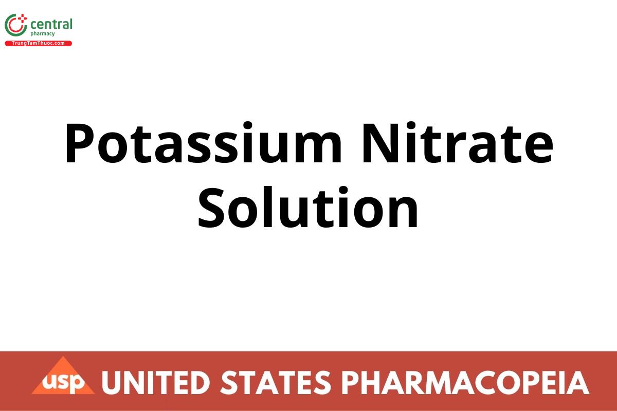 Potassium Nitrate Solution