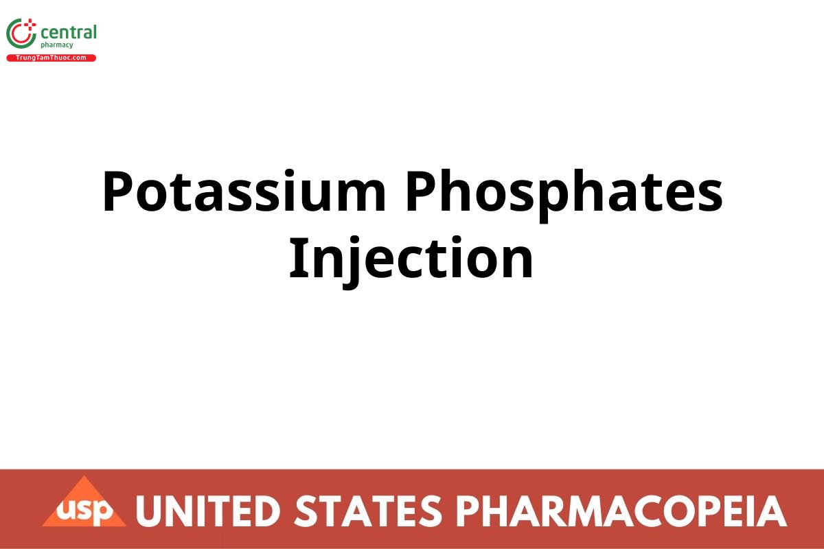 Potassium Phosphates Injection