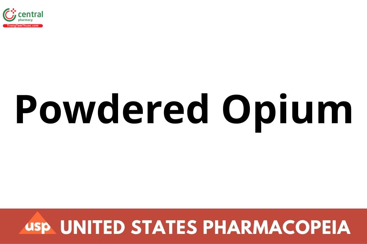 Powdered Opium