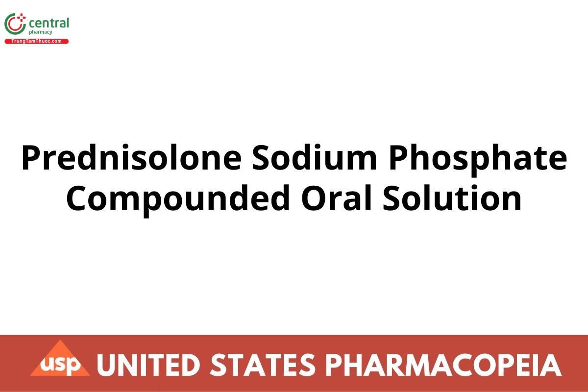 Prednisolone Sodium Phosphate Compounded Oral Solution
