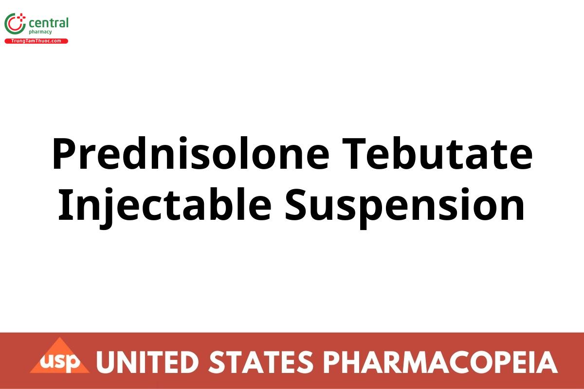 Prednisolone Tebutate Injectable Suspension