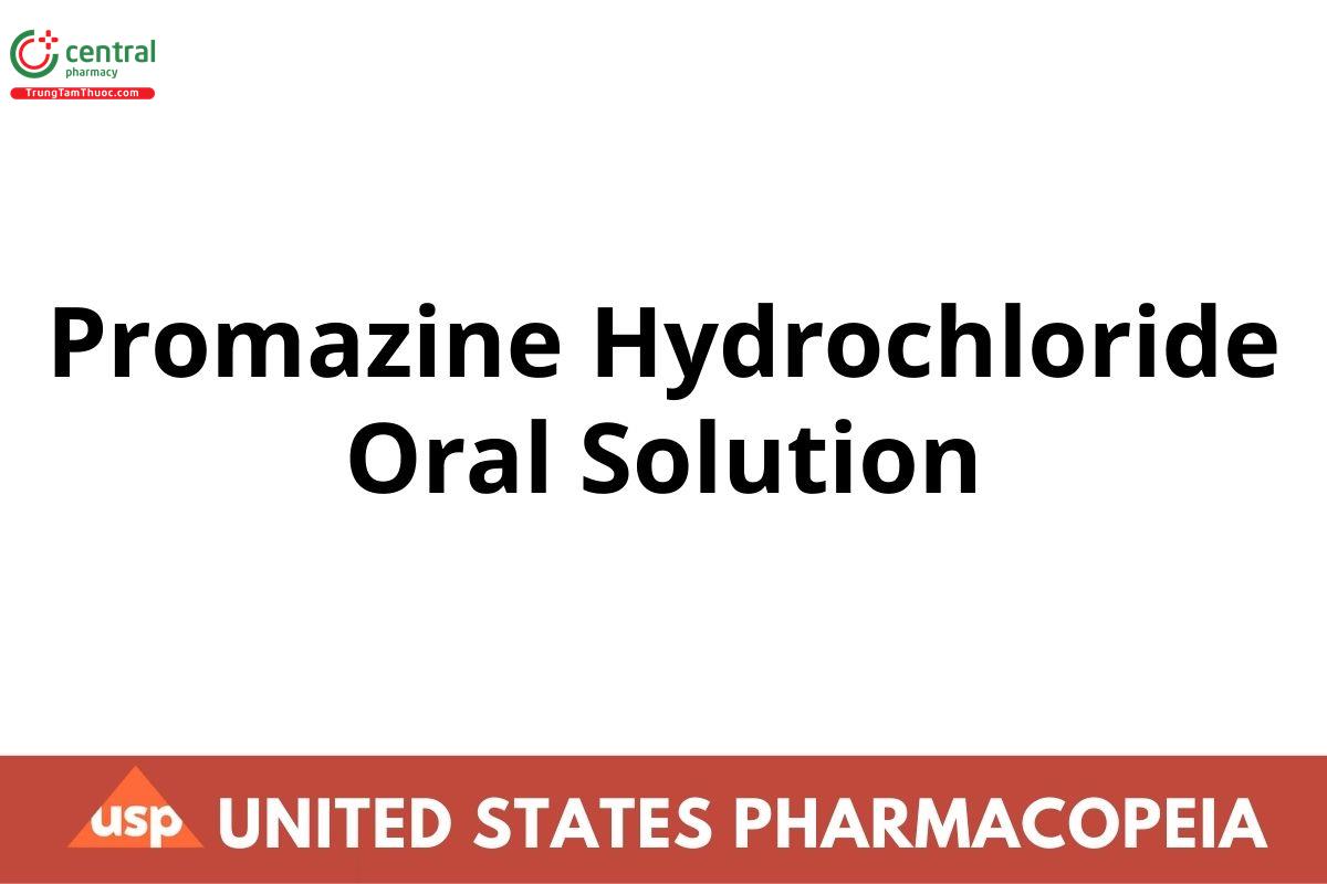 Promazine Hydrochloride Oral Solution