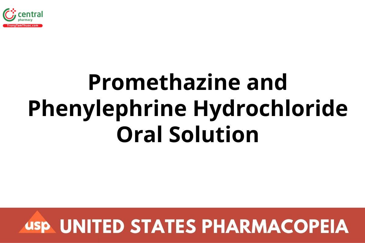 Promethazine and Phenylephrine Hydrochloride Oral Solution