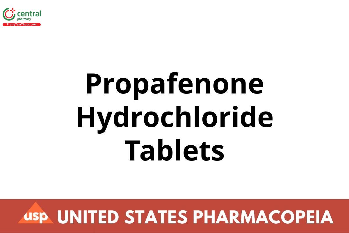 Propafenone Hydrochloride Tablets