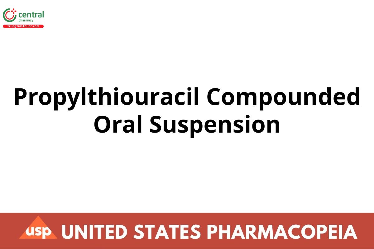 Propylthiouracil Compounded Oral Suspension