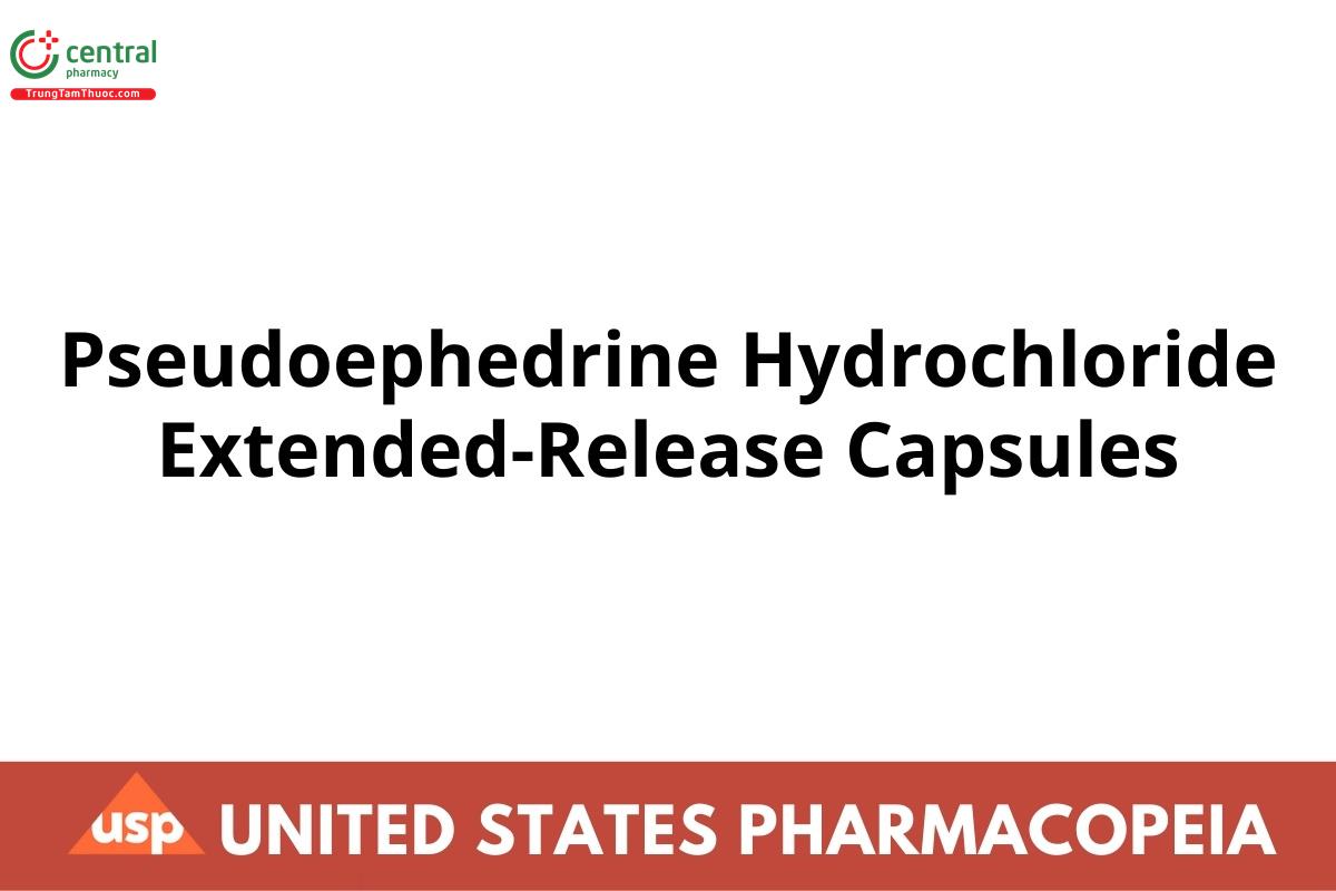 Pseudoephedrine Hydrochloride Extended-Release Capsules