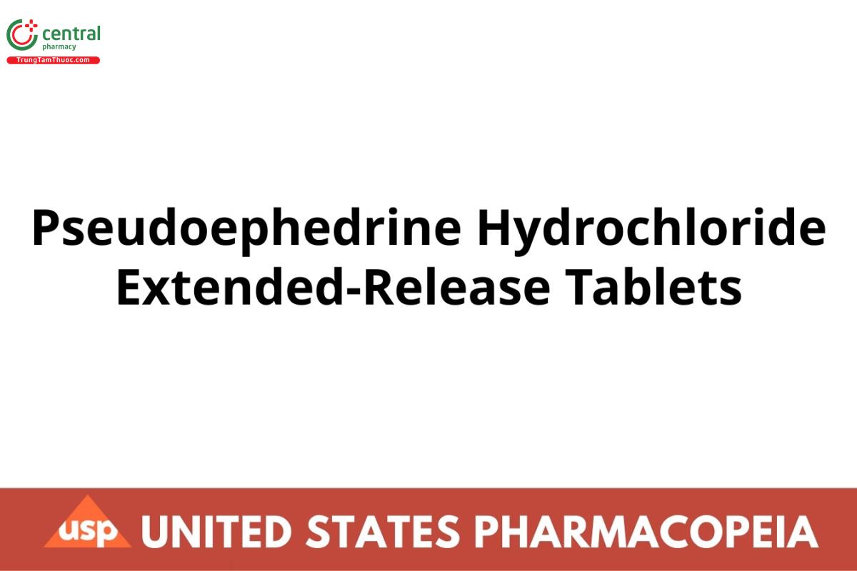 Pseudoephedrine Hydrochloride Extended-Release Tablets